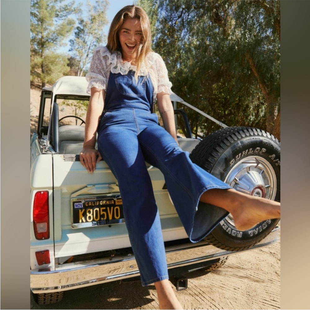 Christy Dawn Blue Denim Overalls